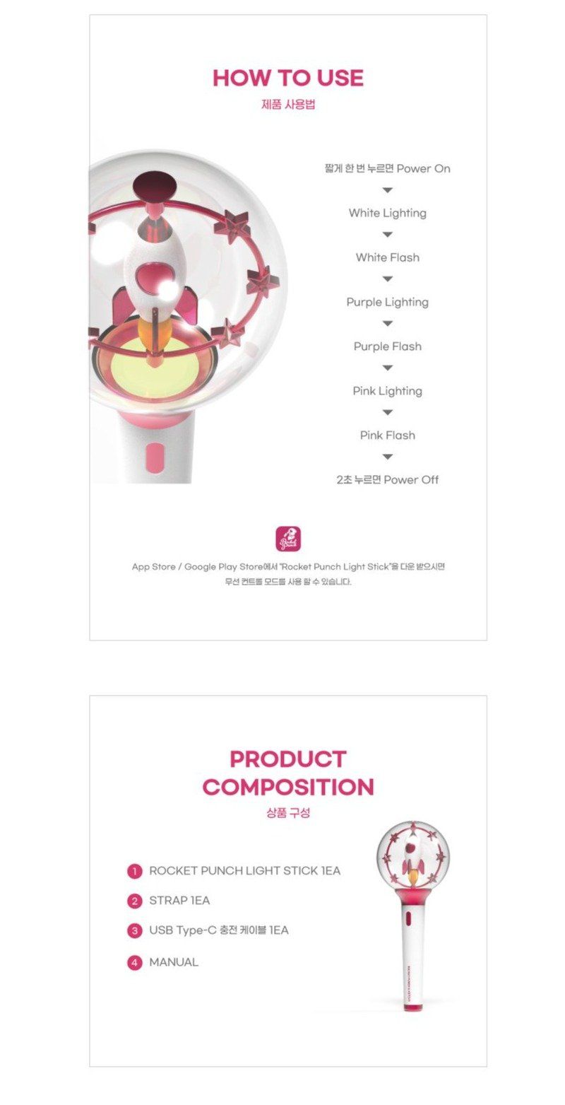 ROCKET PUNCH - Official Light Stick Ver.1