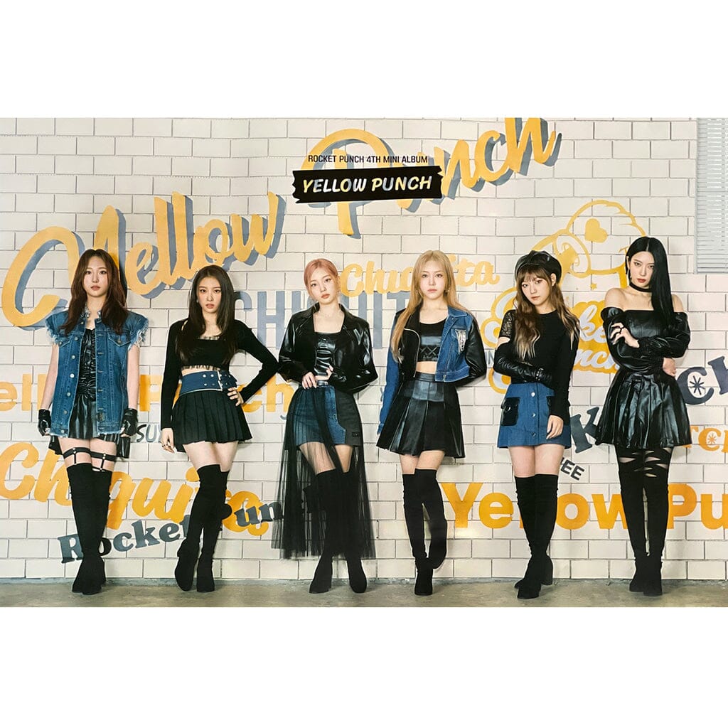 ROCKET PUNCH - YELLOW PUNCH (4TH MINI ALBUM) - Poster Nolae Kpop