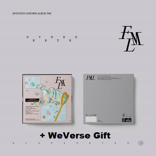 SEVENTEEN - FML 10TH MINI ALBUM (CARAT VER.) + WeVerse Gift Nolae Kpop