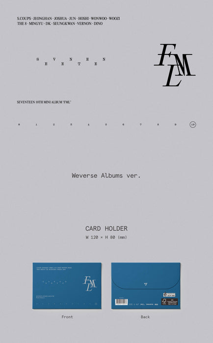 SEVENTEEN - 'FML' (10th Mini Album) WeVerse Album Nolae Kpop