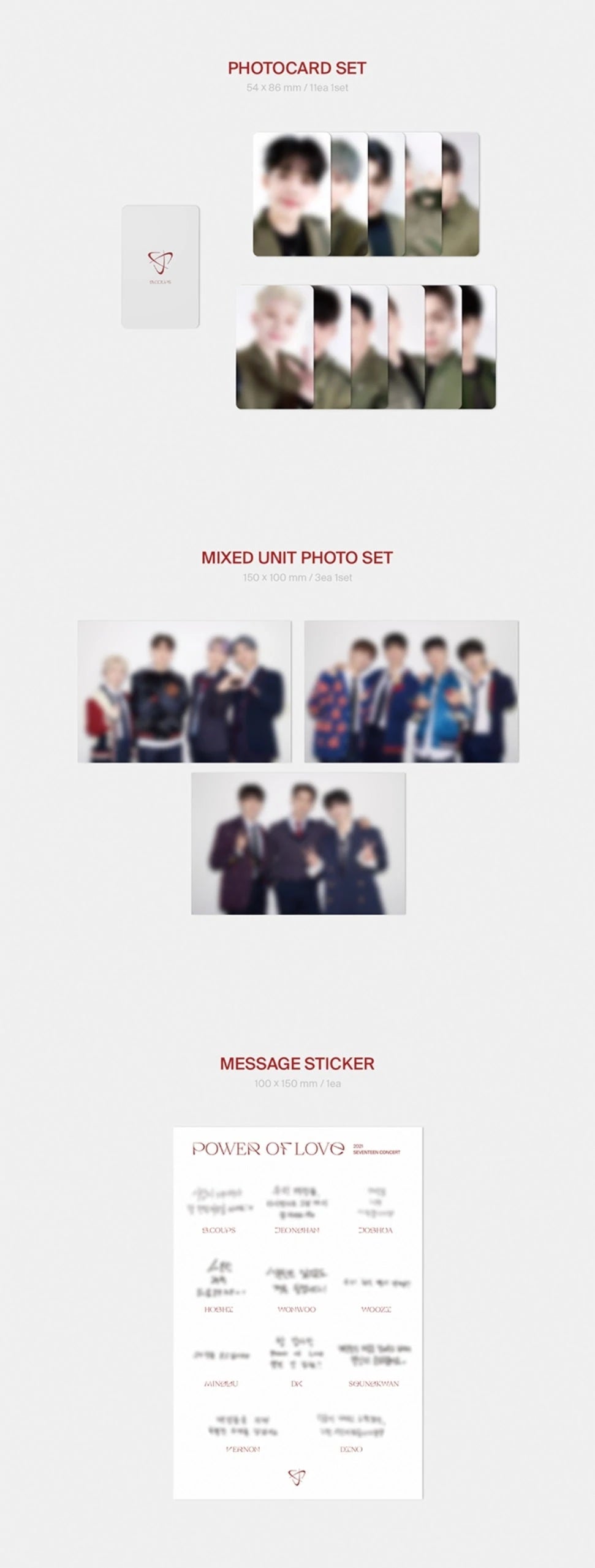 Seventeen - [Power of love] Concert Digital Code Nolae Kpop