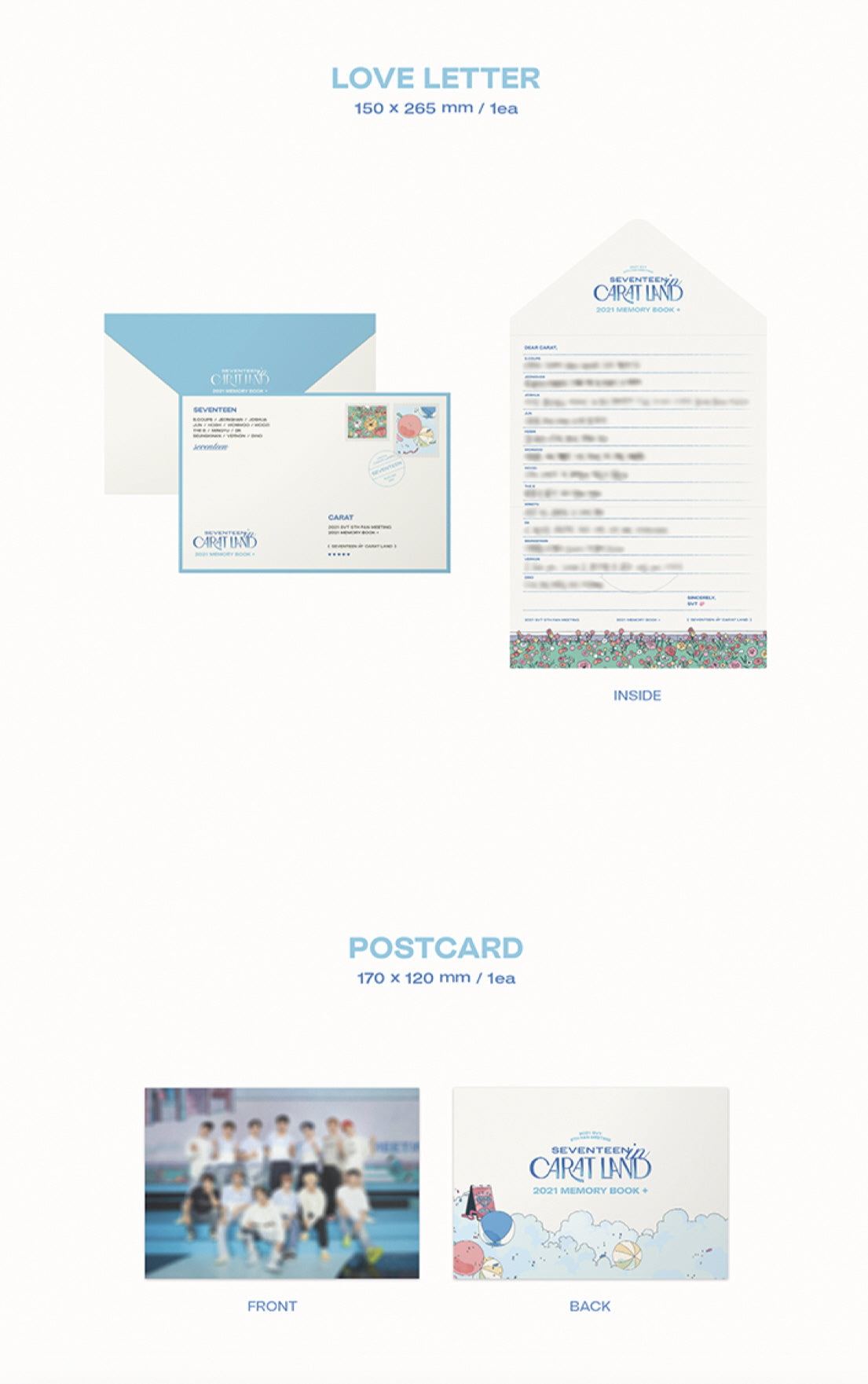 SEVENTEEN - [SEVENTEEN in CARAT LAND] MEMORY BOOK + Digital Code Nolae Kpop