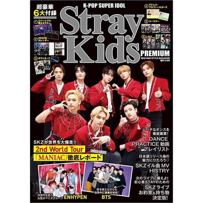 STRAY KIDS - COVER K POP SUPER IDOL PREMIUM MAGAZINE (MAY ISSUE) Nolae Kpop