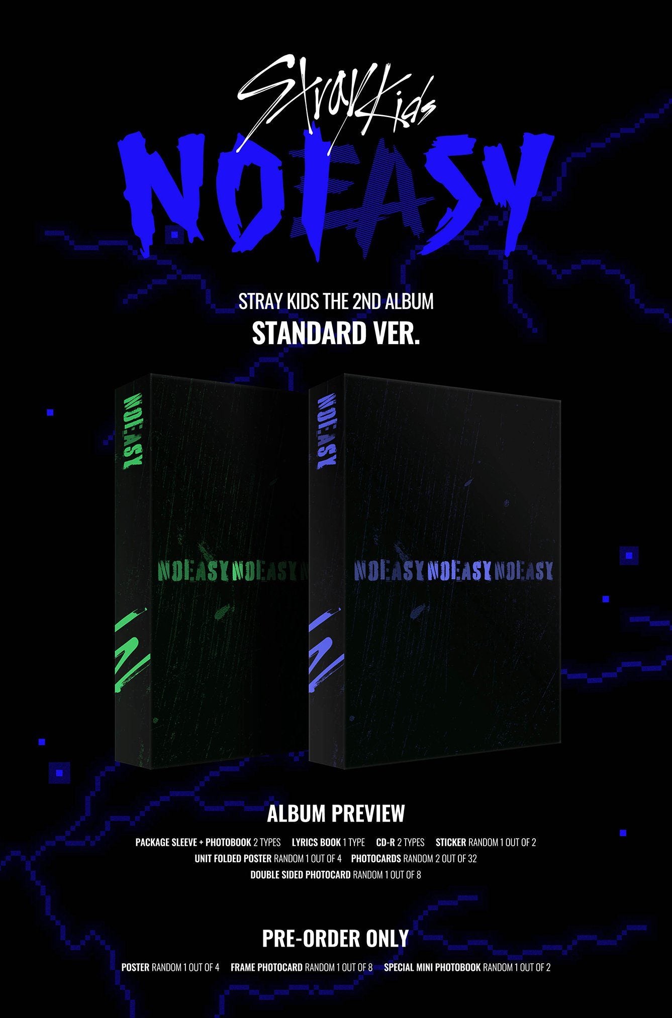 Stray Kids - Vol.2 [NOEASY] (STANDARD Ver.)