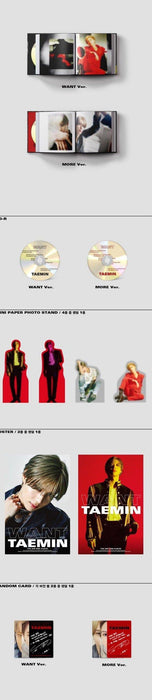 TAEMIN - 2nd Mini [WANT] (Random ver)