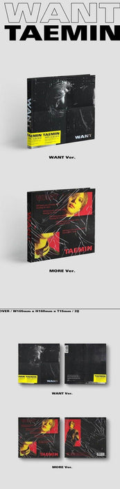 TAEMIN - 2nd Mini [WANT] (Random ver)