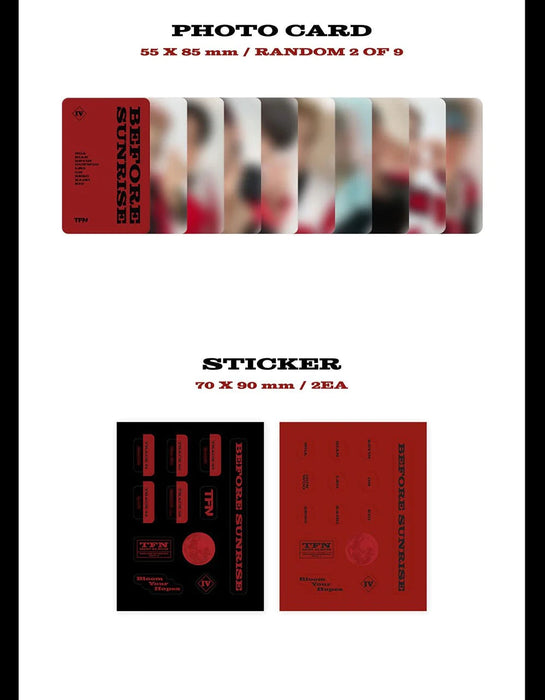 TFN (T14919) - BEFORE SUNRISE PART 4 (POCA VER.) Nolae Kpop