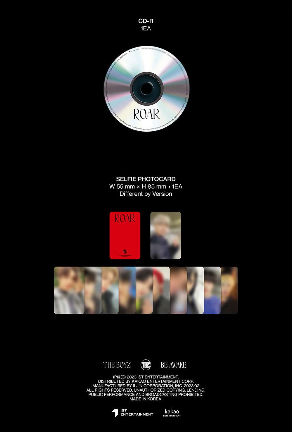 THE BOYZ - BE AWAKE (JEWEL CASE VER.) Nolae Kpop