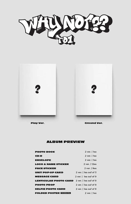 TO1 - WHY NOT?? (3RD MINI ALBUM) Nolae Kpop