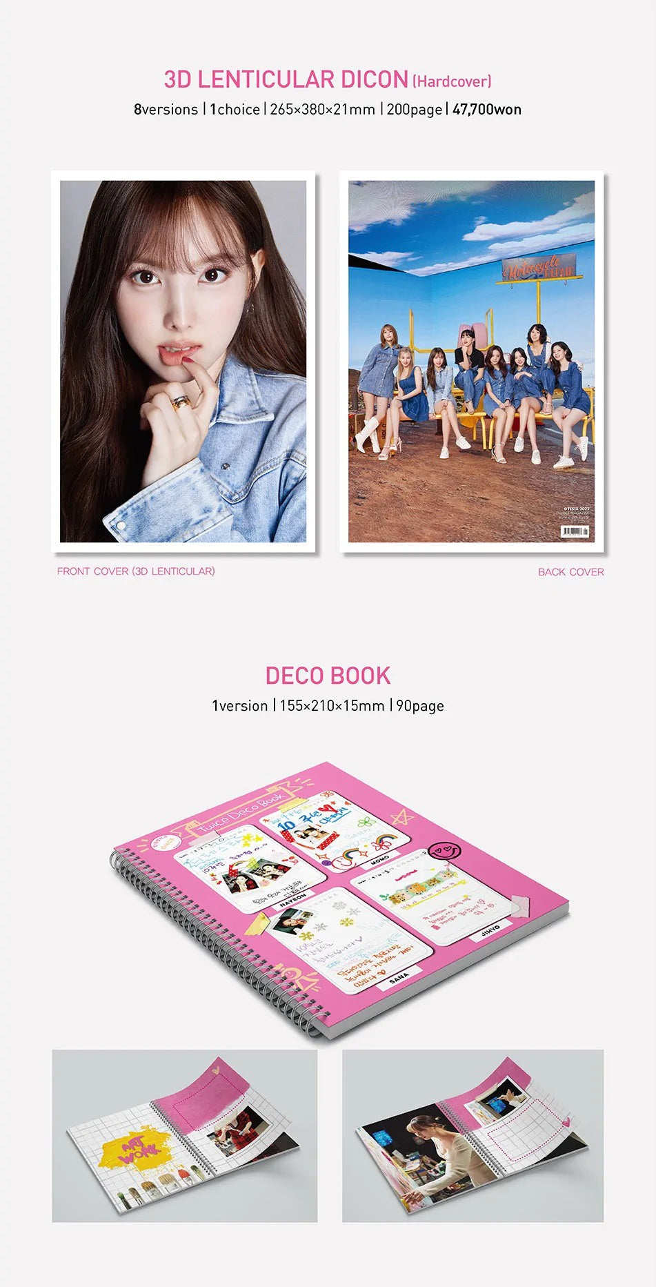 TWICE - DICON DFESTA SPECIAL PHOTOBOOK Nolae Kpop