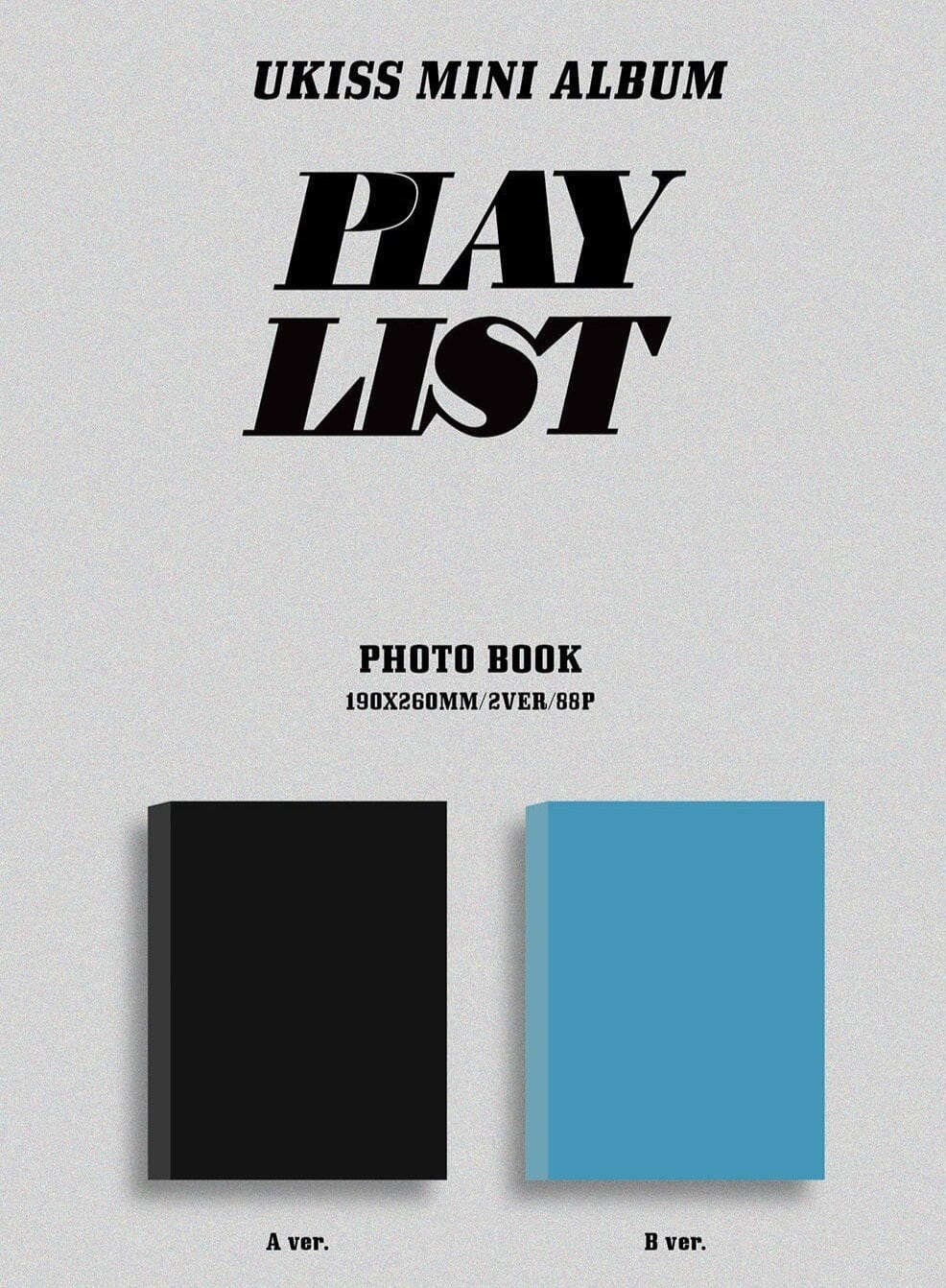 U-KISS - PLAY LIST (MINI ALBUM) Nolae Kpop