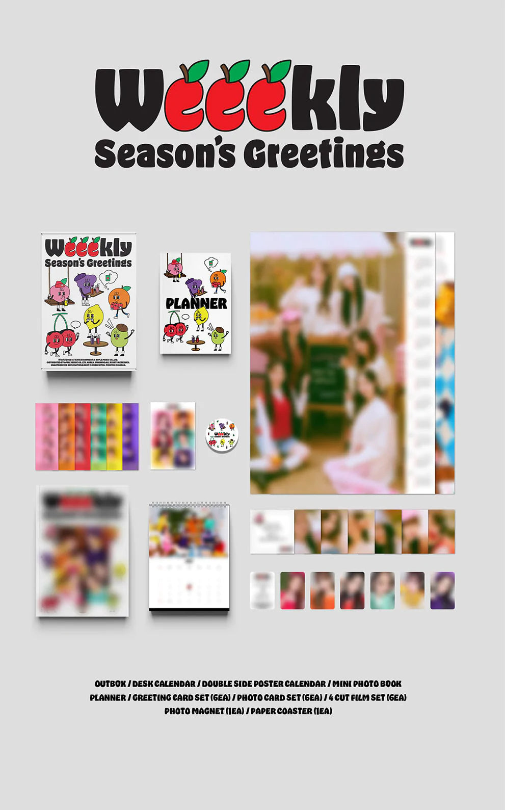 WEEEKLY - 2023 SEASON'S GREETINGS Nolae Kpop