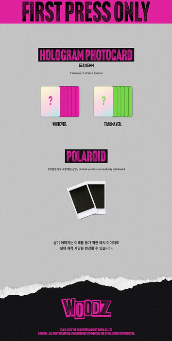 WOODZ - 4TH MINI ALBUM [COLORFUL TRAUMA] Nolae Kpop