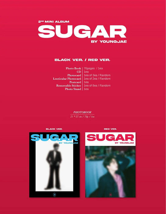 Youngjae - 2ND MINI ALBUM [SUGAR] Nolae Kpop