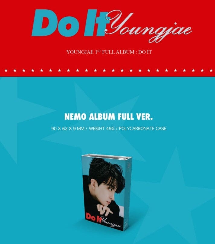 YOUNGJAE (GOT7) - DO IT (1ST FULL ALBUM) NEMO ALBUM Nolae Kpop