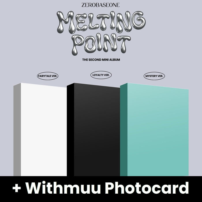 ZEROBASEONE - MELTING POINT (2nd Mini ALBUM) + Withmuu Photocard Nolae Kpop